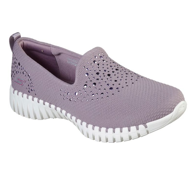 Skechers Gowalk Smart - Royal - Womens Slip On Shoes Purple [AU-SL6960]